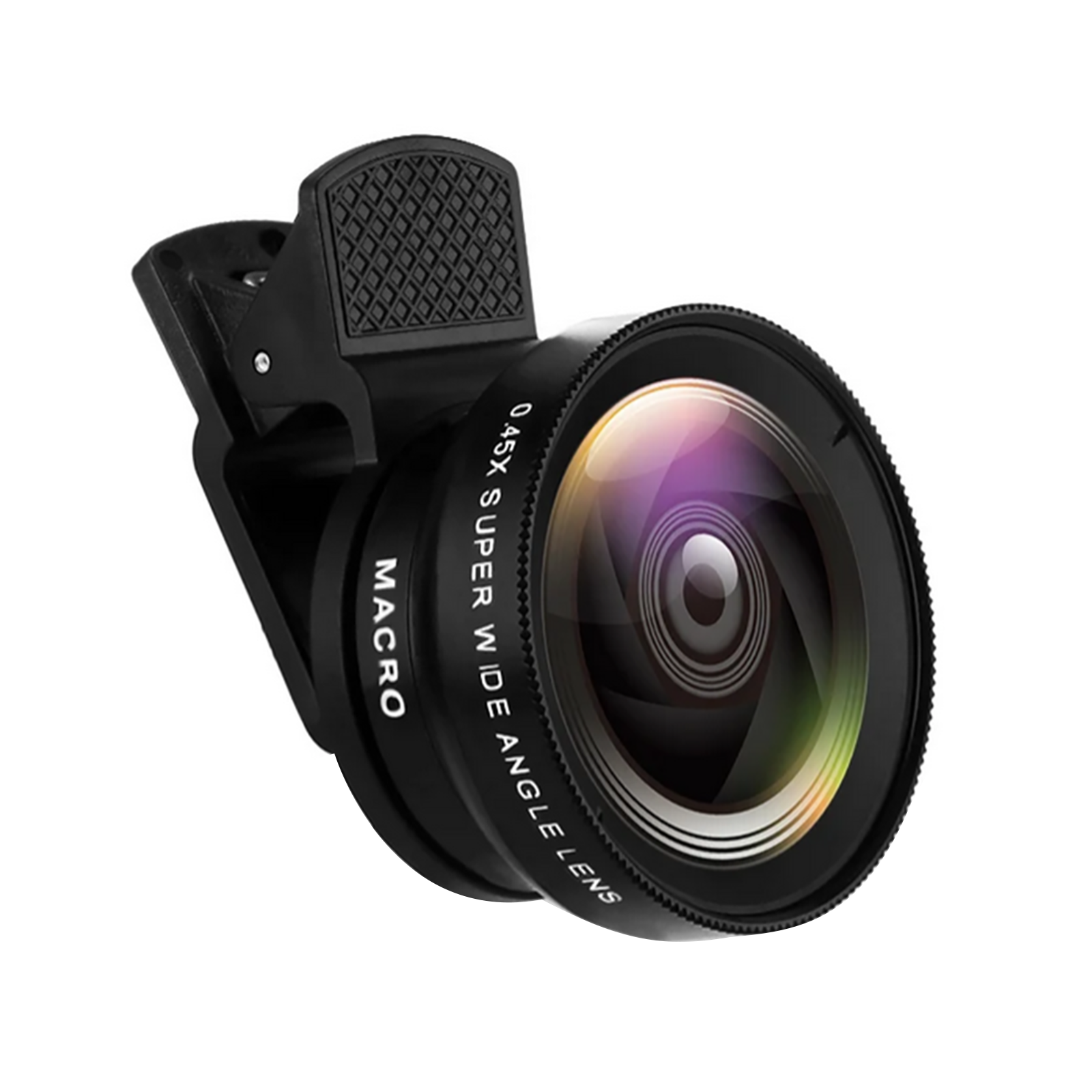 Lens Camera Clip - 2-In-1 Mobile Phone Lens 0.45X Wide