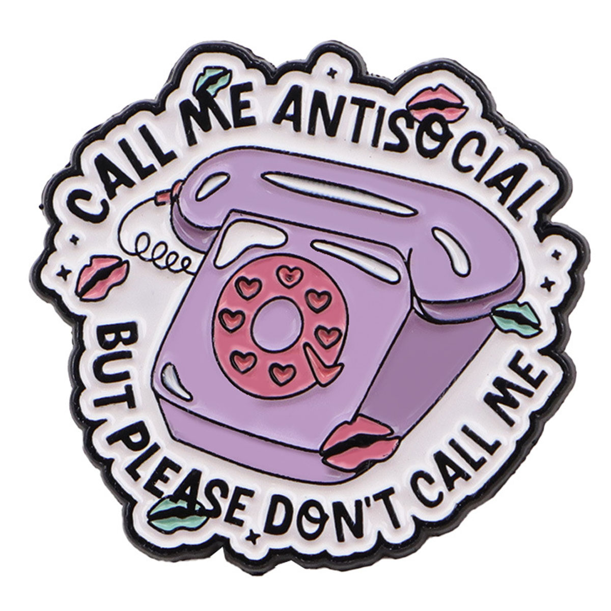 Phone Accessories Quotes - Enamel Pins Phone Quotes Brooches Brooches