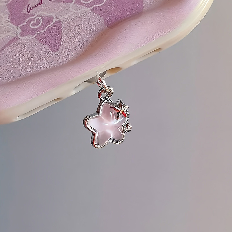 Phone Accessories Hanging - 1pcs Cute Diamond Star Phone Dust