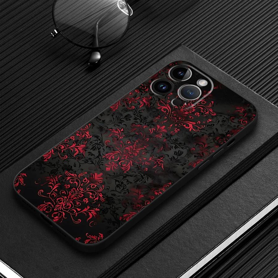 Black And Red Sexy Lace Phone  - Phone Accessories To Sell 评论和价格