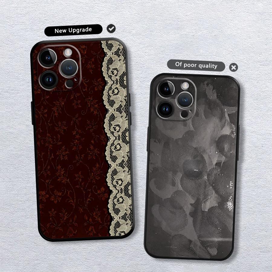 Black And Red Sexy Lace Phone  - Phone Accessories To Sell 评论和价格