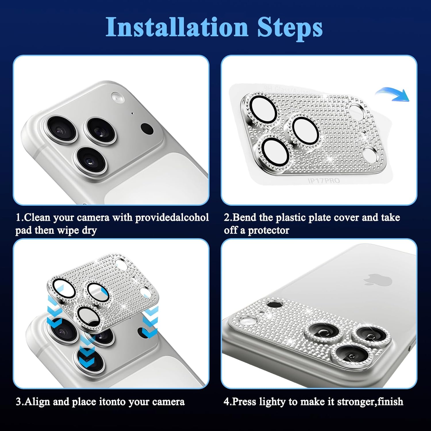 Glitter Diamond Camera Lens Pr - Phone Accessories Unique 评论和价格