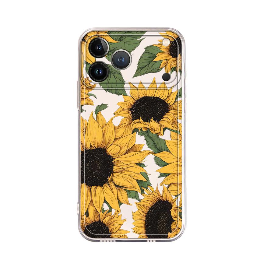 Cute Sunflower Pattern Case fo - Phone Accessories To Sell 评论和价格
