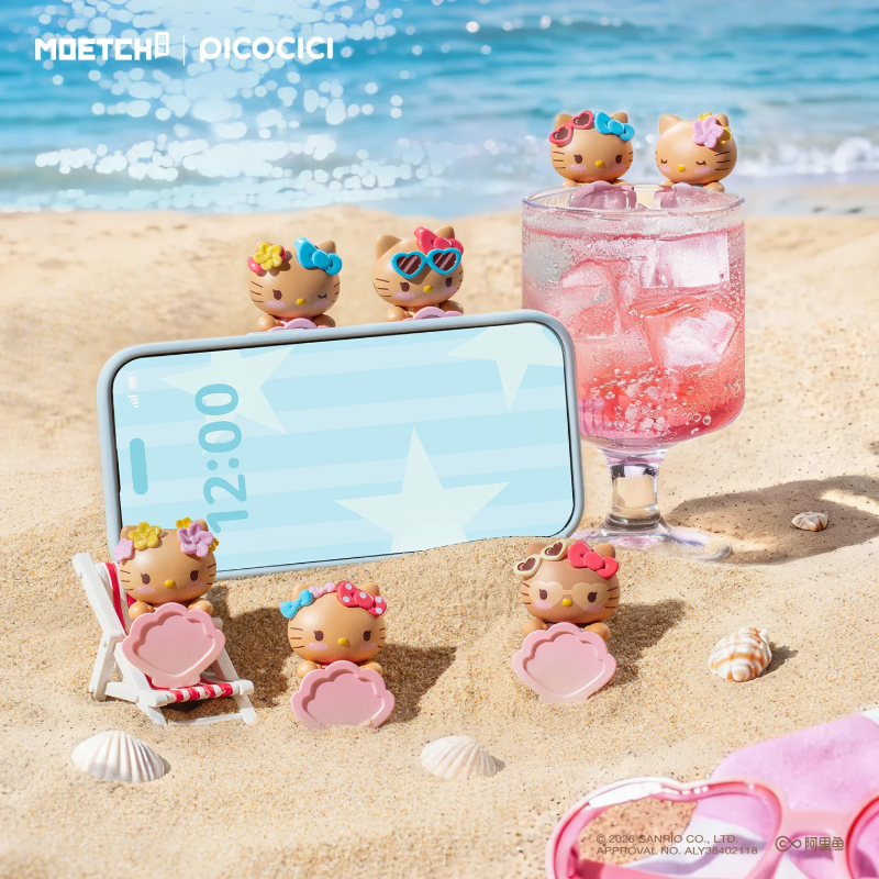 New Genuine KT Cat To Beach Se - Phone Accessories Blind Box 评论和价格