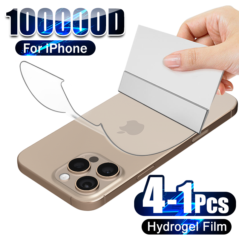 4-1Pcs Back Hydrogel Film For  - Phone Accessories Unique 评论和价格