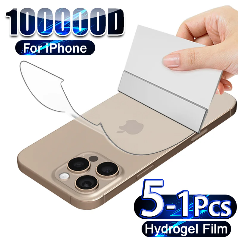 5-1Pcs Hydrogel Film For iPhon - Phone Accessories Unique 评论和价格