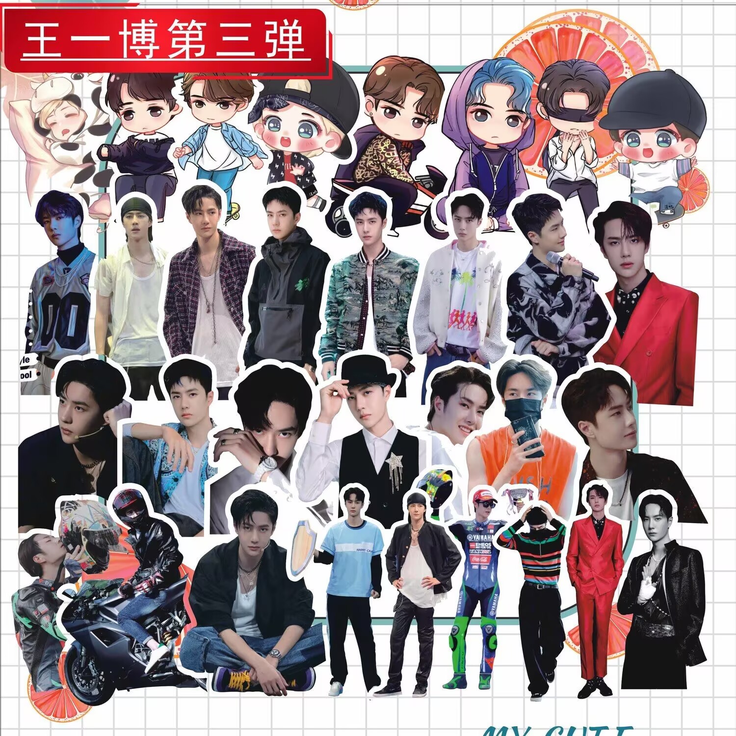 Diary stickers,