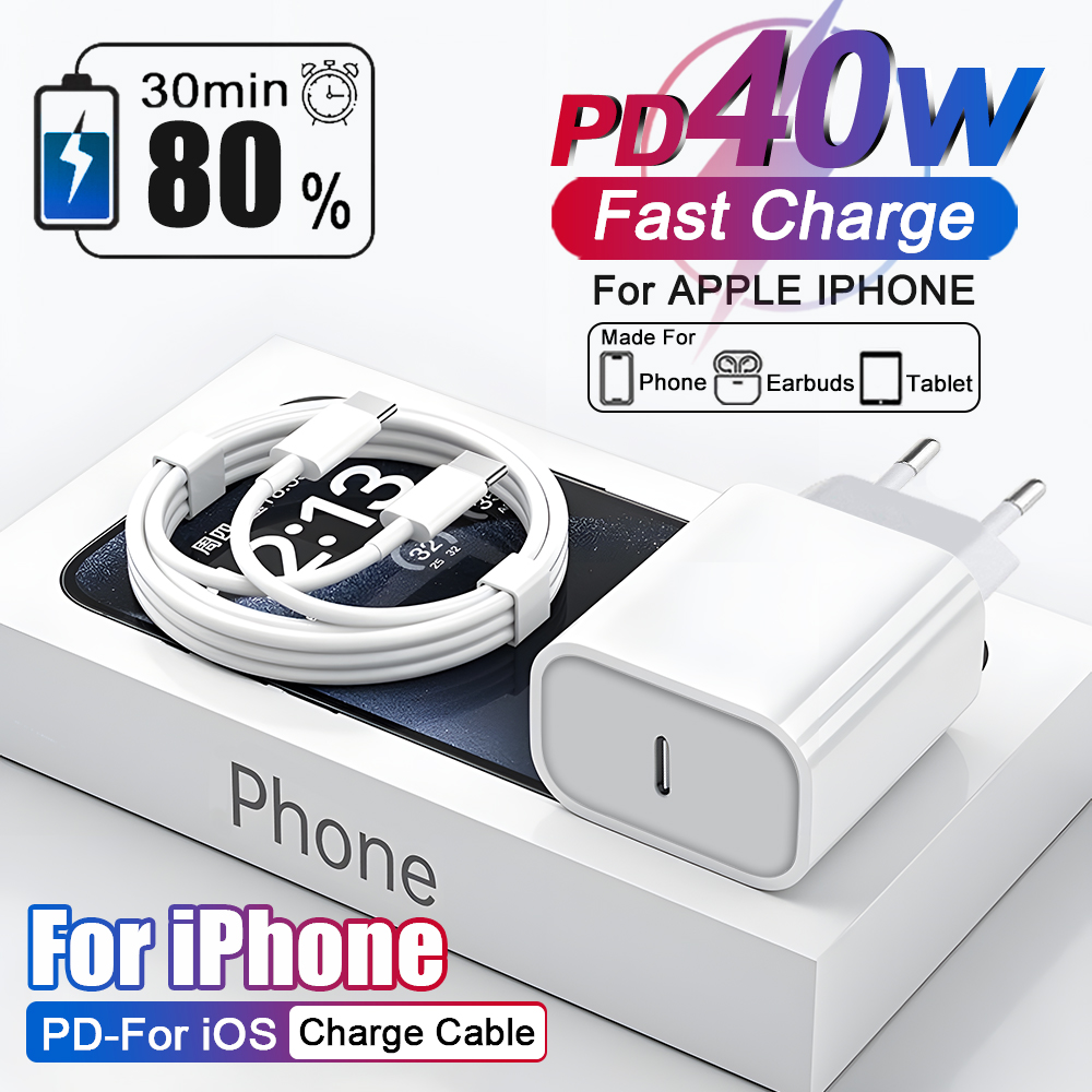 US EU Adapter PD 40W Fast Char - Phone Accessories Unique 评论和价格