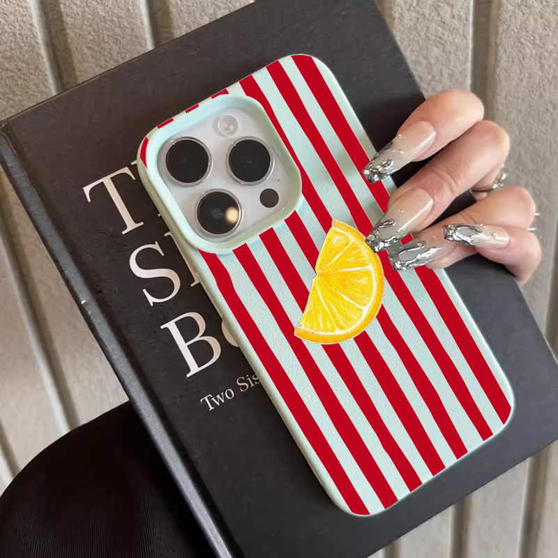 Fashion Lemon Pattern TPU Sili - Phone Accessories To Sell 评论和价格