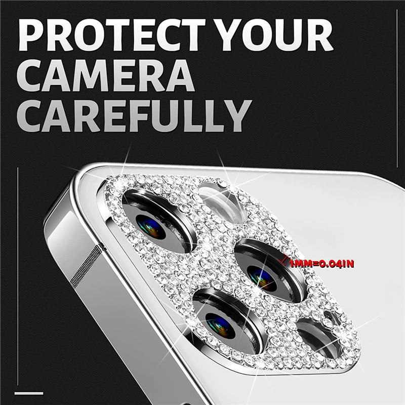 Glitter Diamond Camera Lens Pr - Phone Accessories Unique 评论和价格