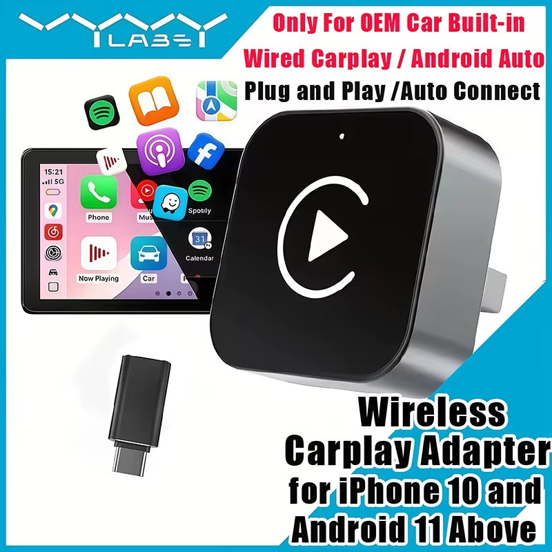 2-in-1 Wireless CarPlay Adapte - Phone Accessories Unique 评论和价格