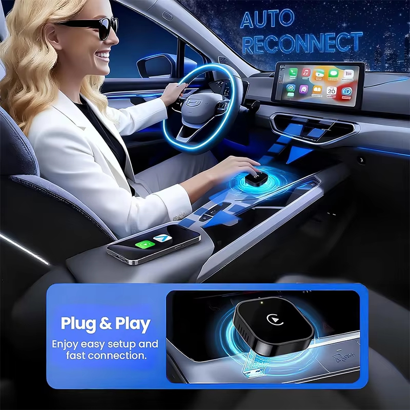 2-in-1 Wireless CarPlay Adapte - Phone Accessories Unique 评论和价格