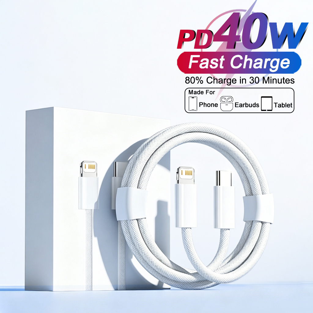 PD 40W USB C Fast Charging Cab - Phone Accessories Unique 评论和价格