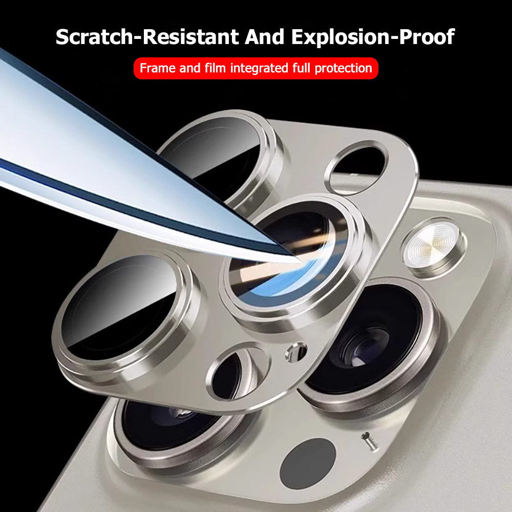 Metal Tempered Glass Cover Cam - Phone Accessories Unique 评论和价格