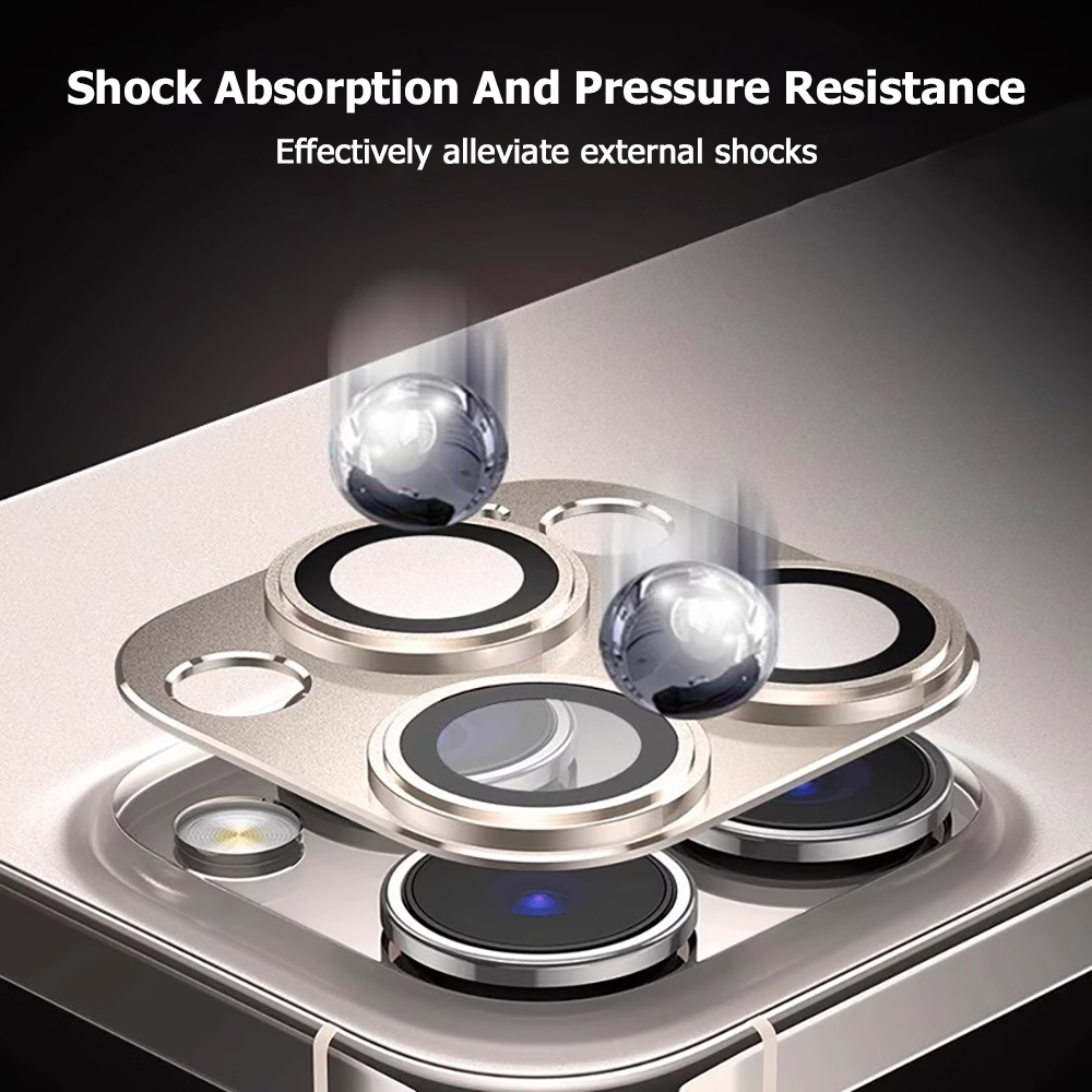 Metal Tempered Glass Cover Cam - Phone Accessories Unique 评论和价格