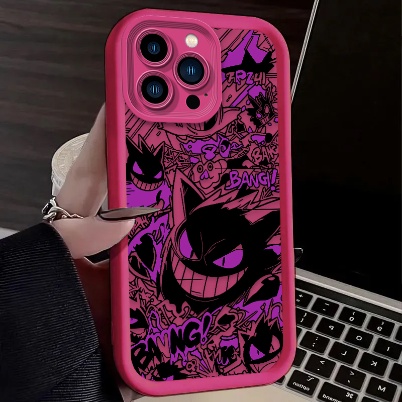 P-Pokemon Gengar Graffiti Phon - Phone Accessories To Sell 评论和价格