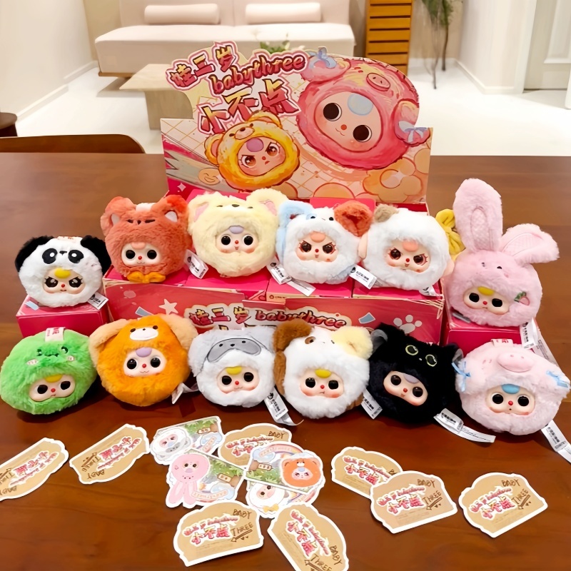 Genuine Baby Three Mini Animal - Phone Accessories Blind Box 评论和价格