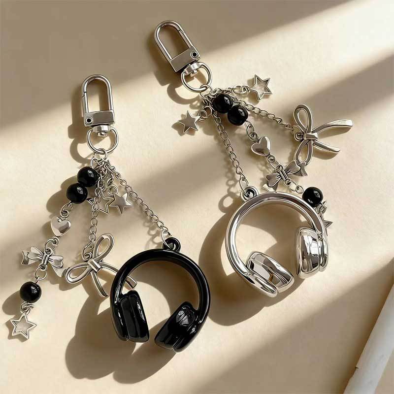 Ins Cool Music Headphone Keych - Phone Accessories Unique 评论和价格