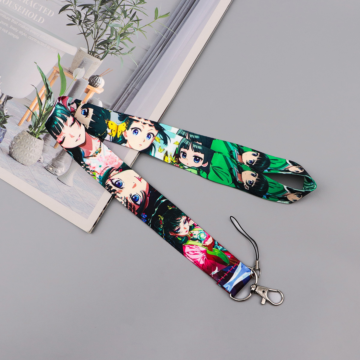 Cute Anime Girl Lanyard Neck S - Phone Accessories Hanging 评论和价格