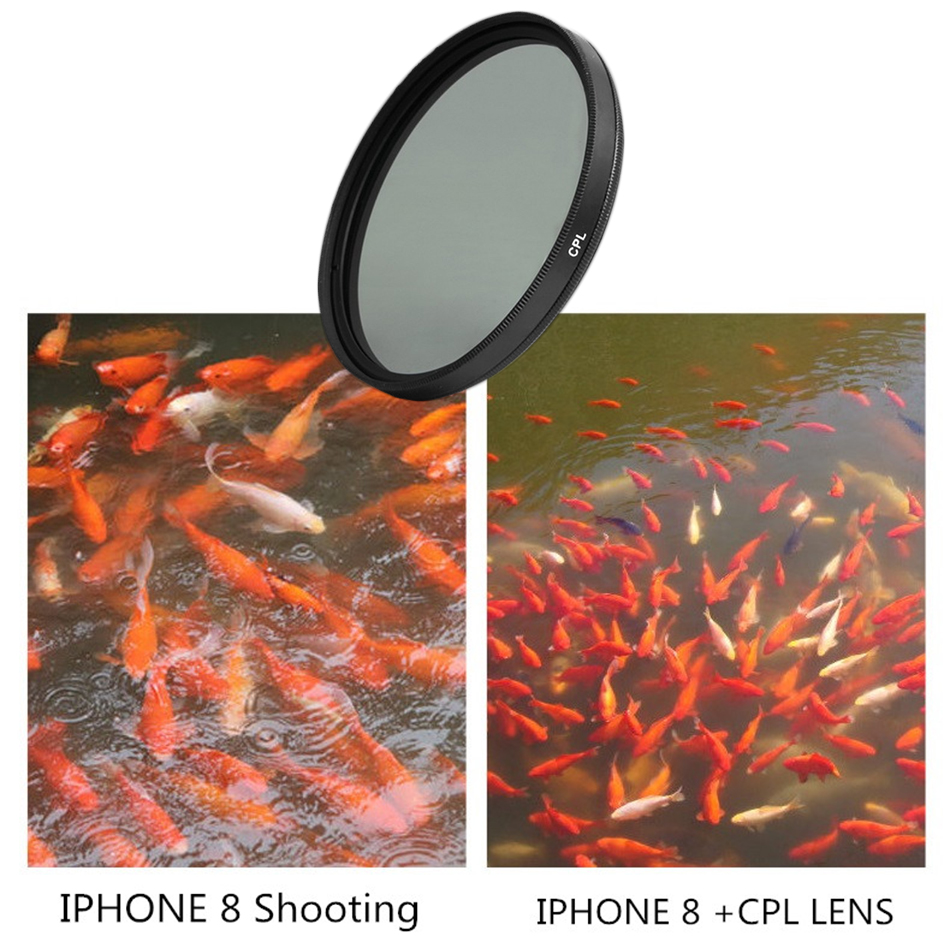 37mm CPL Star Filter Cell Phon - Lens Camera Clip 评论和价格