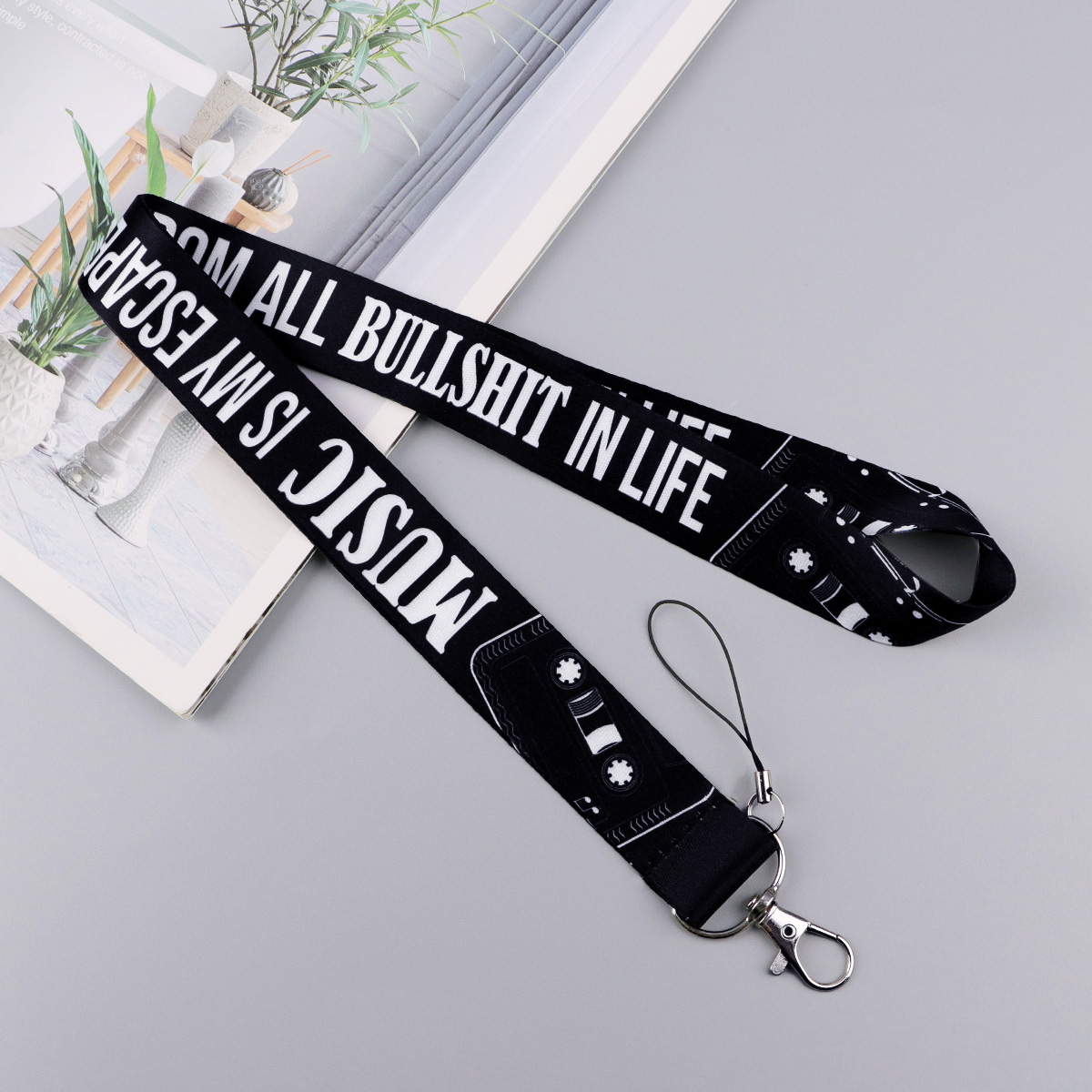 Music Lover Phone Lanyard Spor - Phone Accessories Quotes 评论和价格