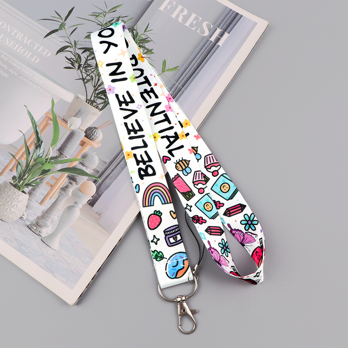 Funny Flower Quotes Lanyard Ne - Phone Accessories Quotes 评论和价格