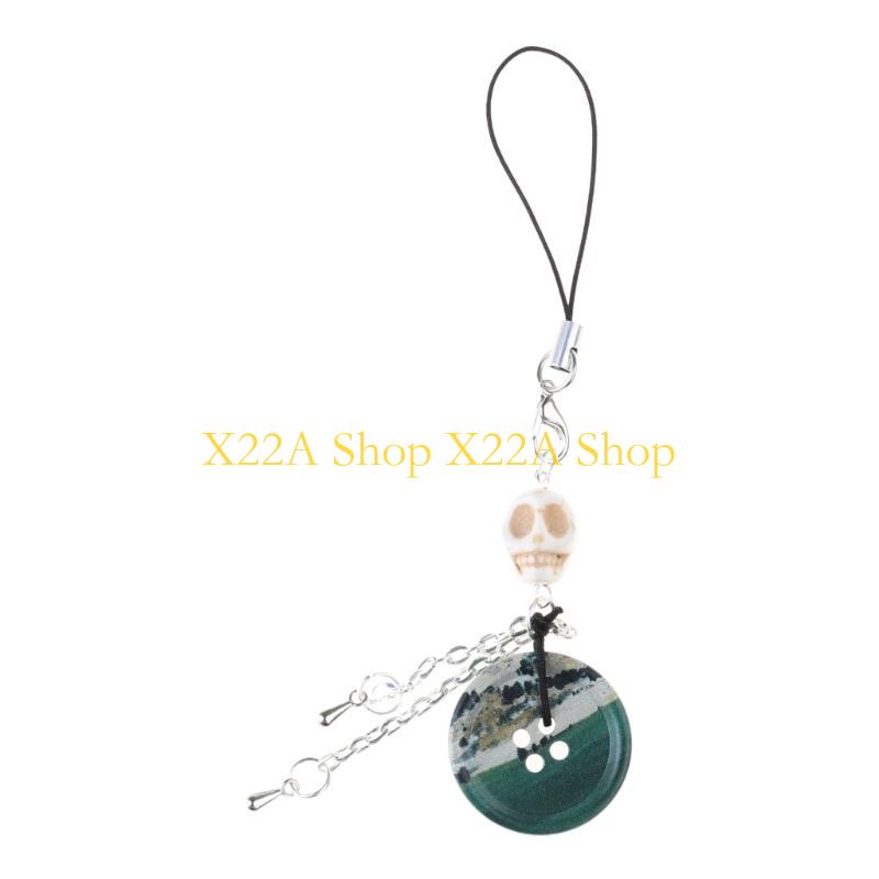 Unique Vintage Skull Button Pe - Phone Accessories Unique 评论和价格